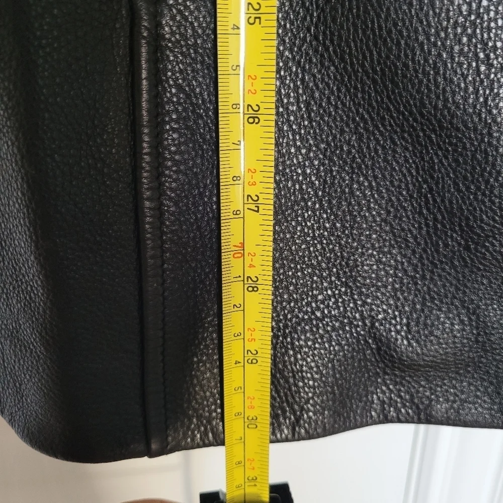 Wilsons leather black jacket Thinsulate Liner - Men’s Medium 4 buttons - Picture 7 of 12